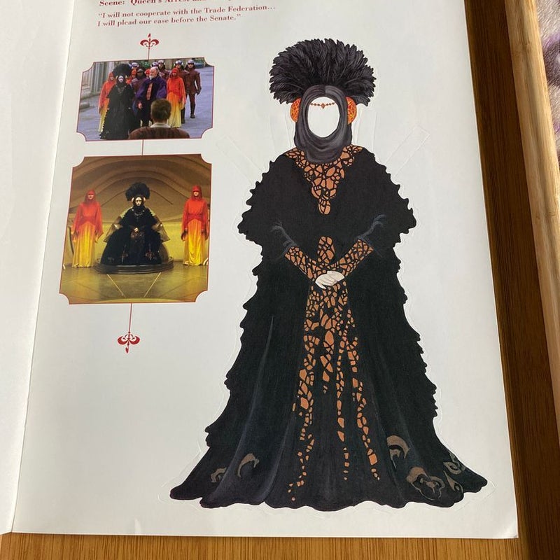 Queen Amidala Paper Dolls