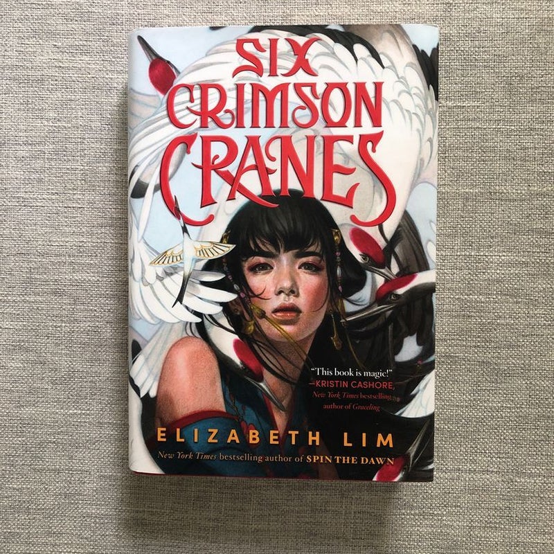 Six Crimson Cranes