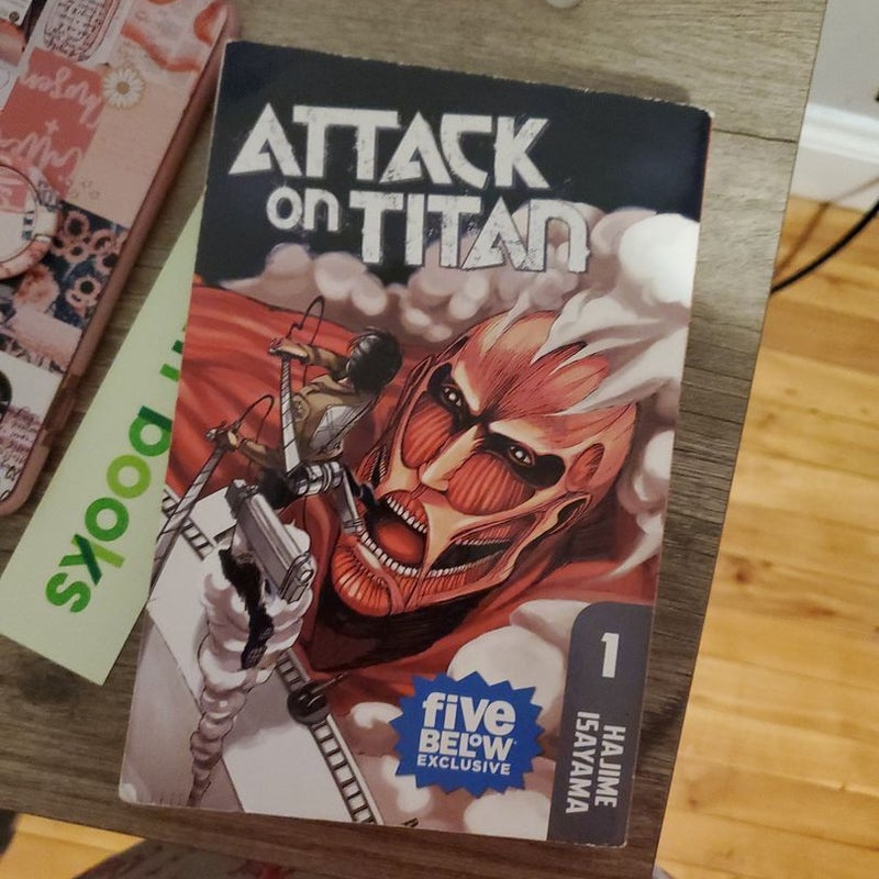 Attack on titan manga-Book 1