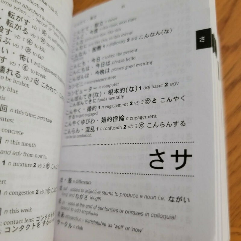 Oxford Japanese Mini Dictionary

