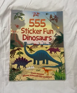 555 Sticker Fun Dinosaurs 