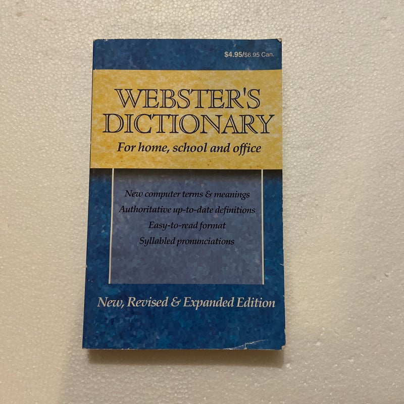 Websters dictionary 