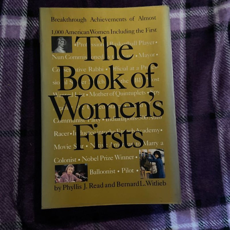 The Book of Women's Firsts