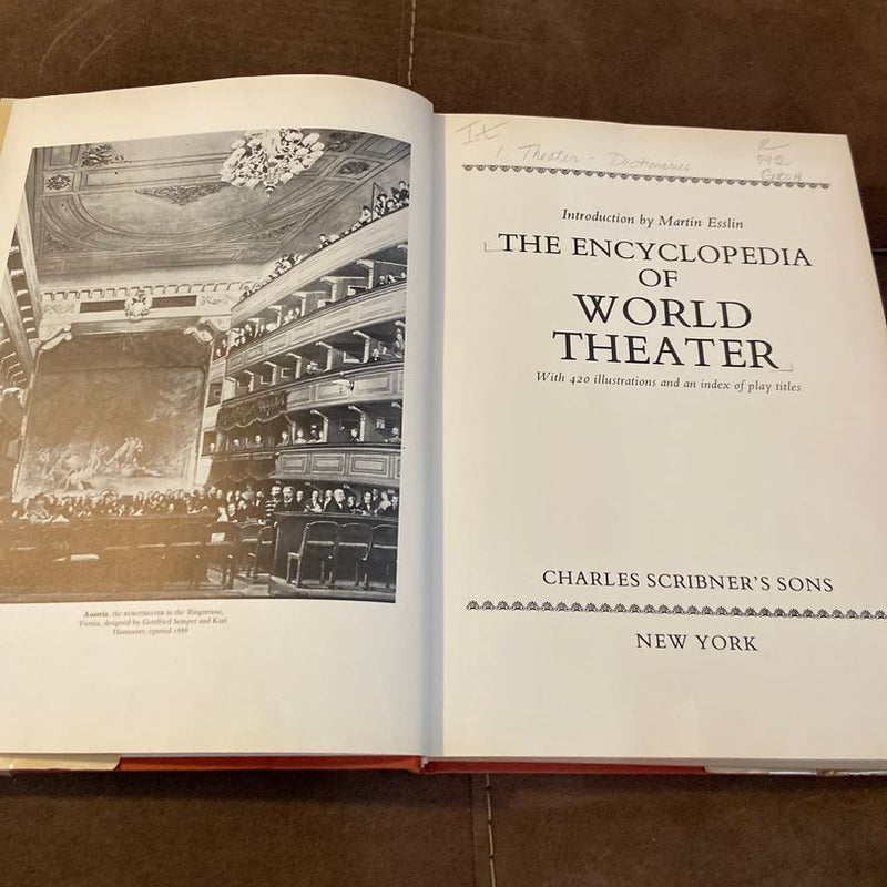 The encyclopedia of world theater