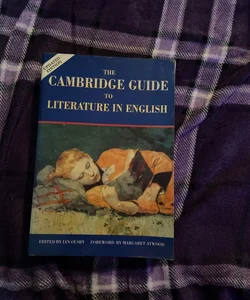 The Cambridge Guide to Literature in English