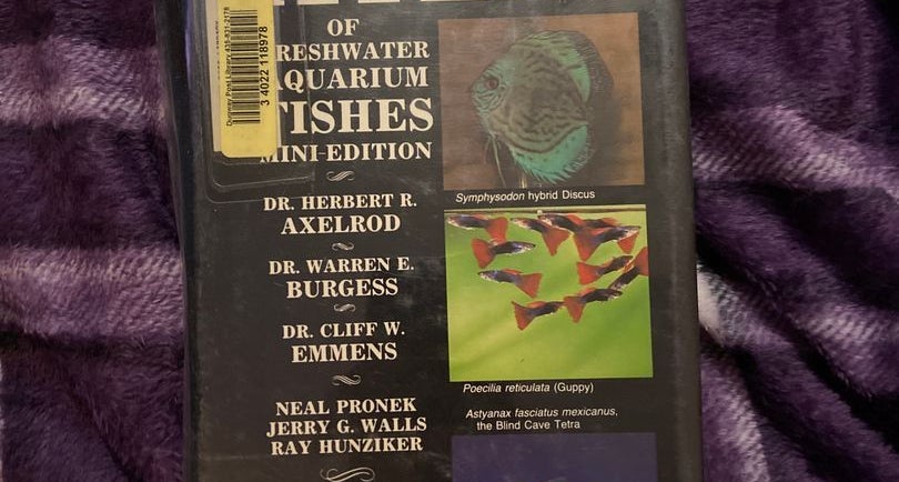 洋書　Dr. Axelrod's Mini-Atlas 淡水魚 Dr. Axelrod's Atlas of Freshwater Aquarium Fishes: Axelrod