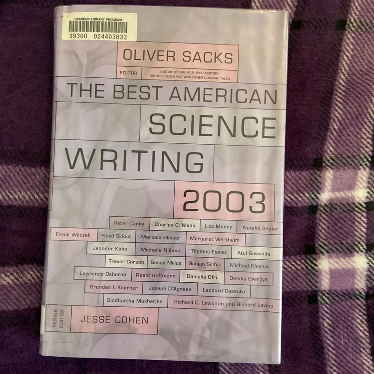 The Best American Science Writing 2003 by Oliver Sacks