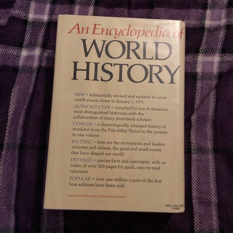 An Encyclopedia of World History