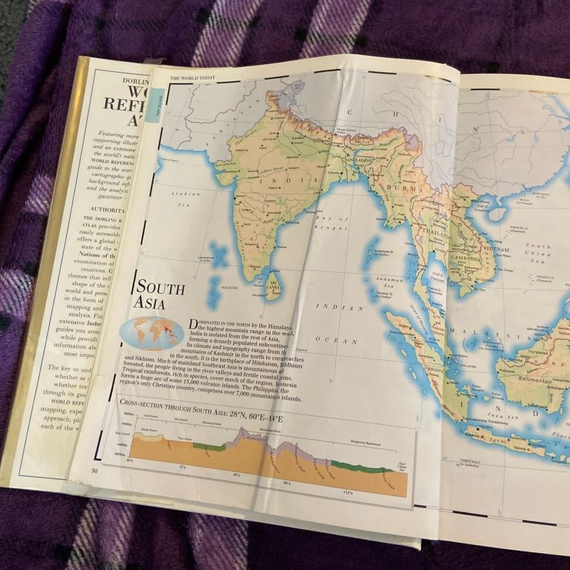 The DK World Reference Atlas by Deni Bown