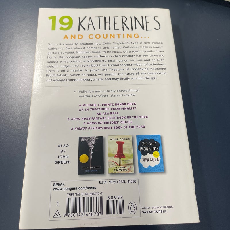 An Abundance of Katherines