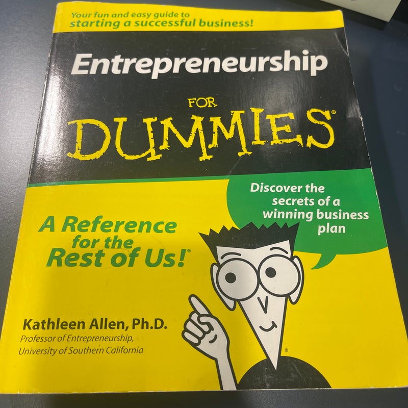 Entrepreneurship for Dummies