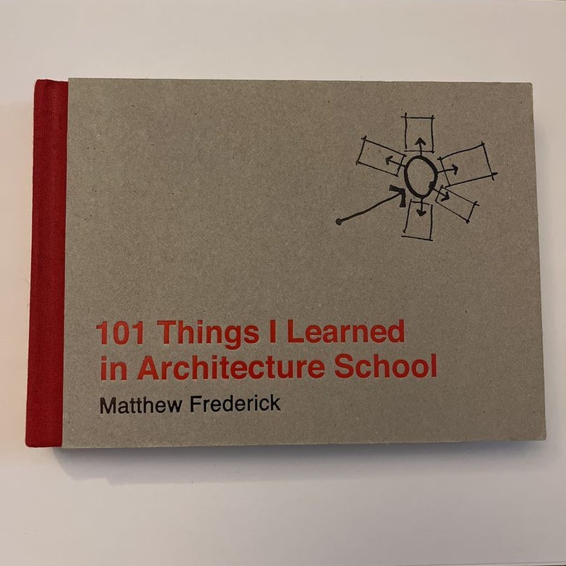 101 Things I Learned in Architecture School