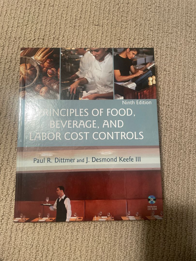 Principles of Food, Beverage, and Labor Cost Controls