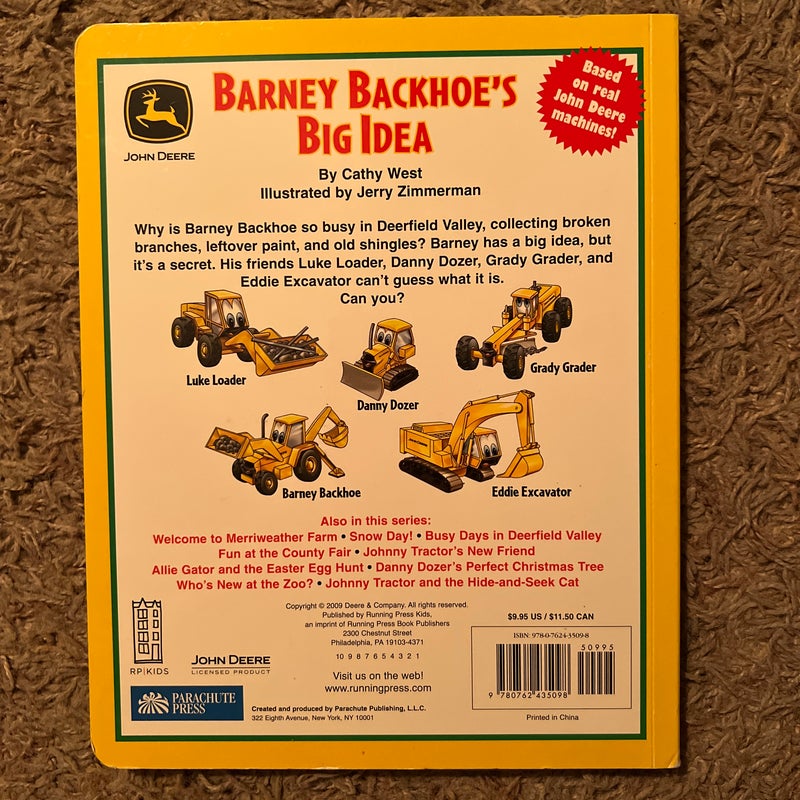 Barney Backhoe's Big Idea
