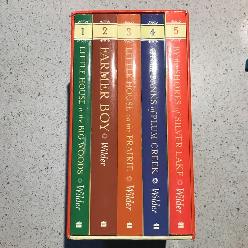 Little House 5-Book Full-Color Box Set