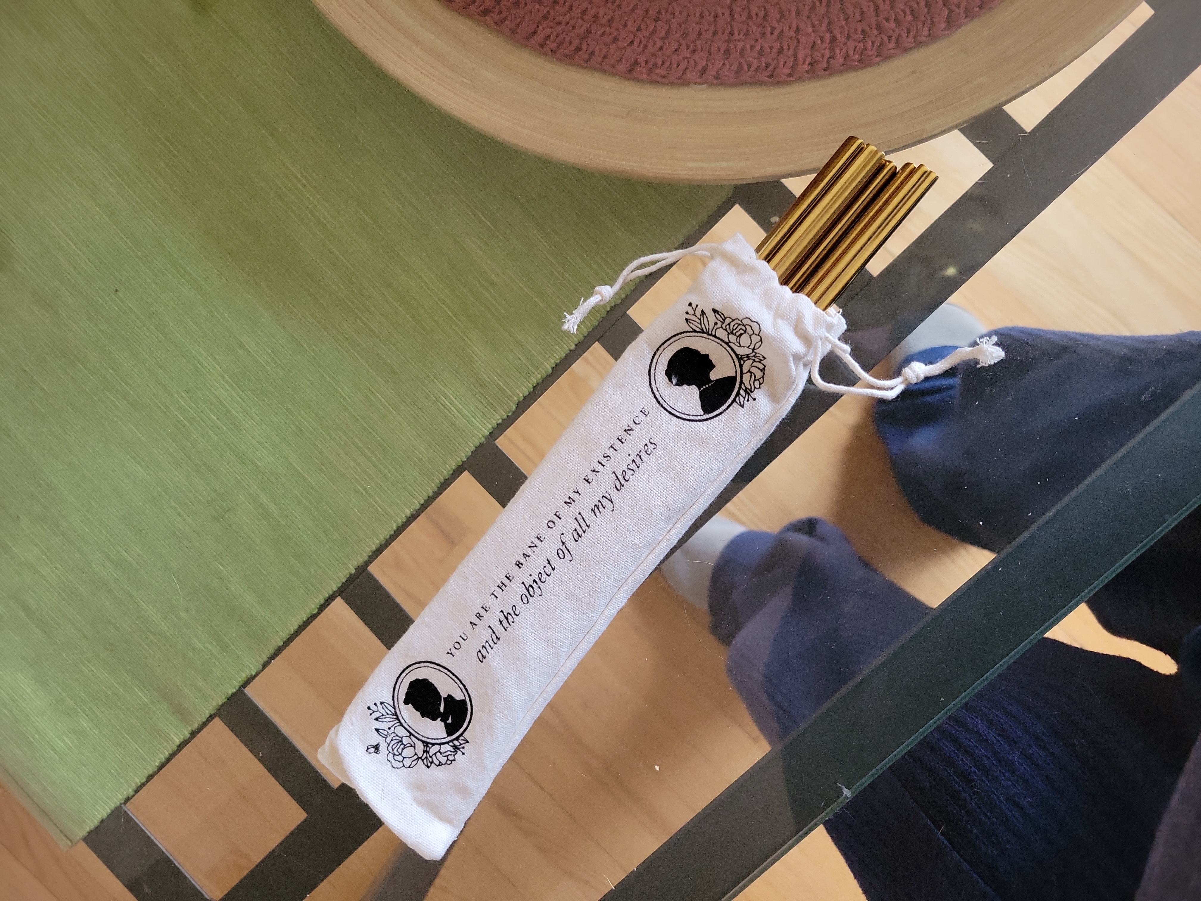 Bridgerton Straw Set