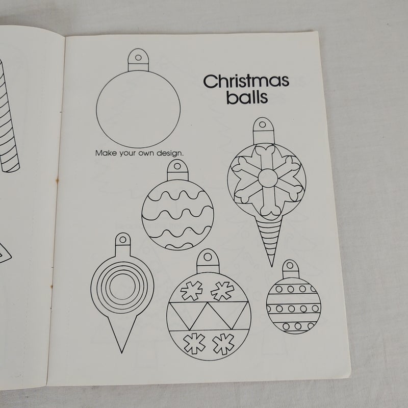 Make & Color Your Own Christmas Decorations 