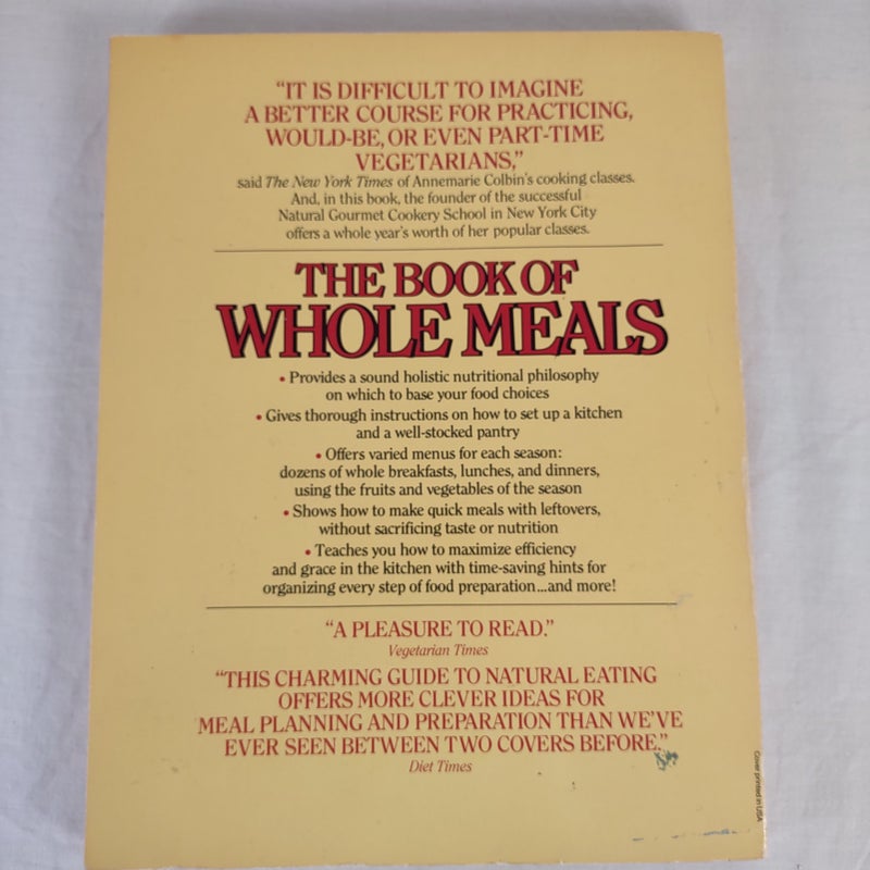 The Book of Whole Meals