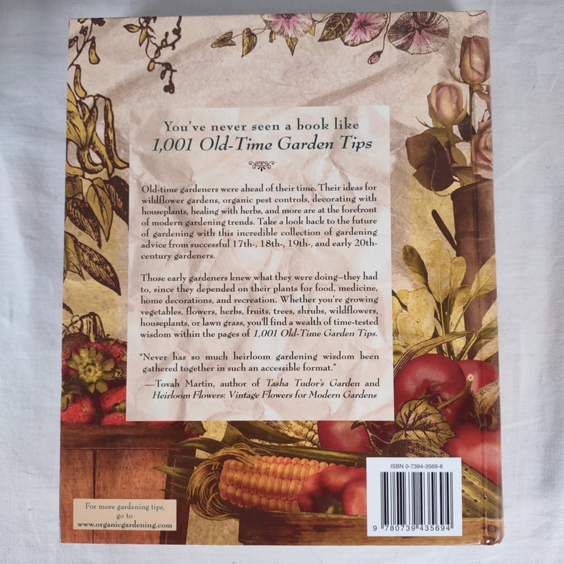 1,001 Old-Time Garden Tips