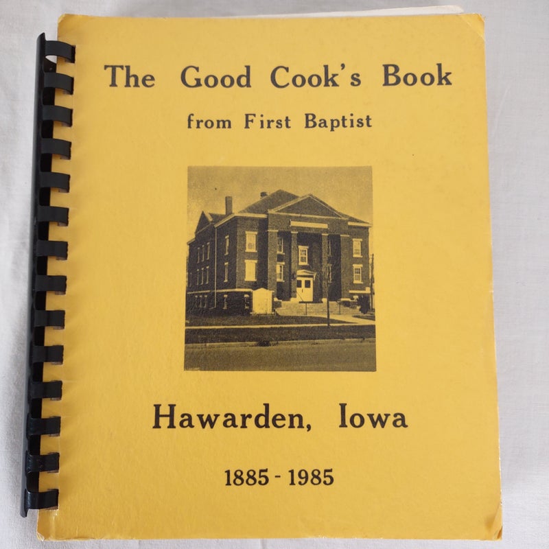The Good Cook's Book from First Baptist