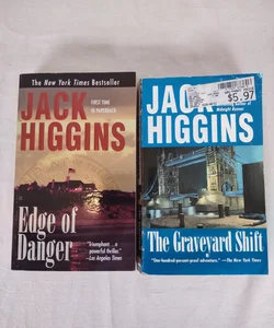 Lot of 2 Jack Higgins Novels