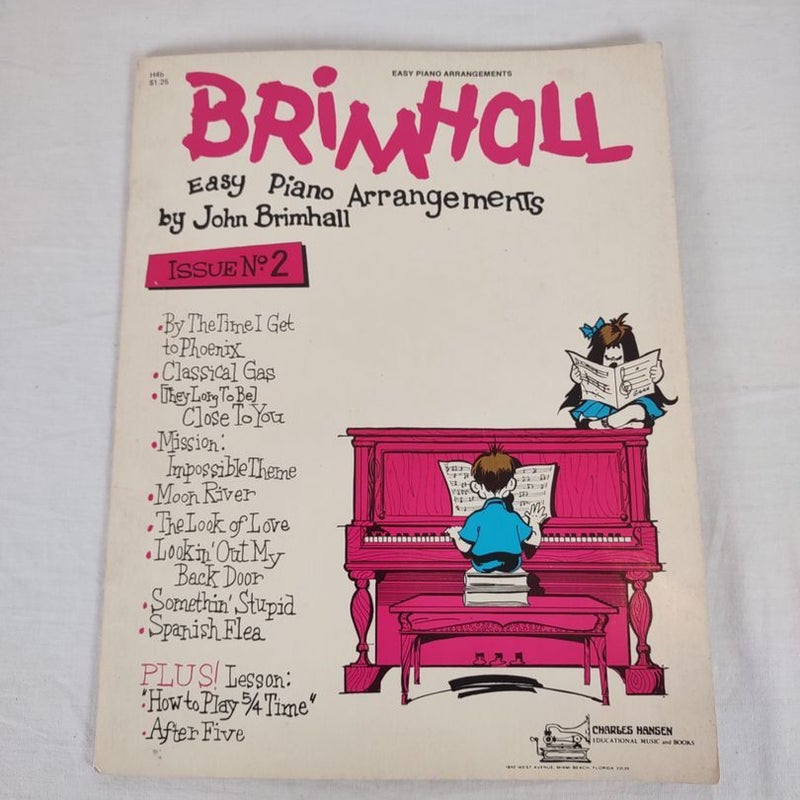 Brimhall Easy Piano Arrangements 