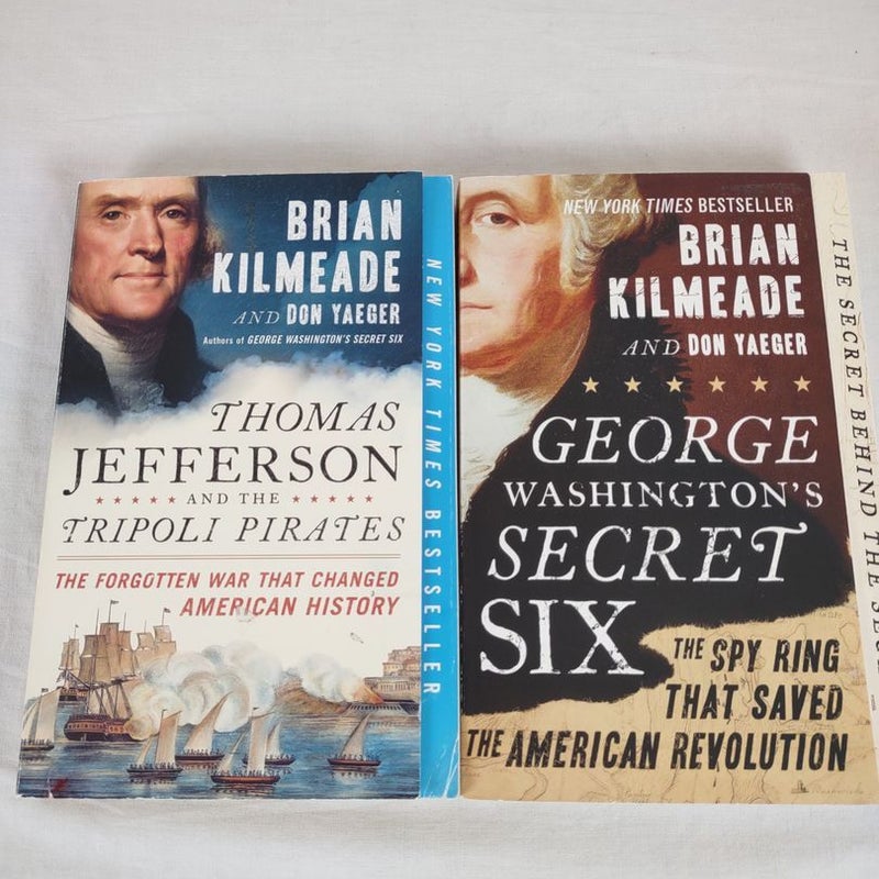 Lot of 2 George Washington Thomas Jefferson 