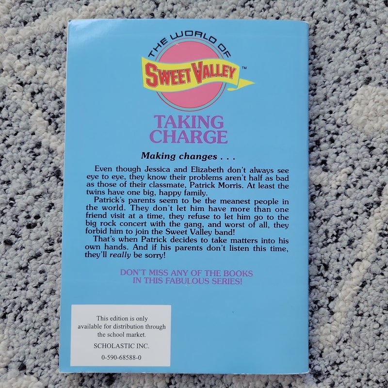 Sweet Valley Twins & Friends Taking Charge