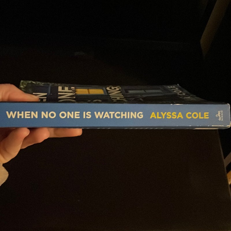 When No One Is Watching