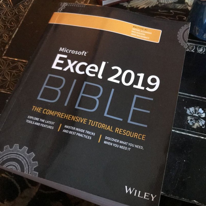 Excel 2019 Bible