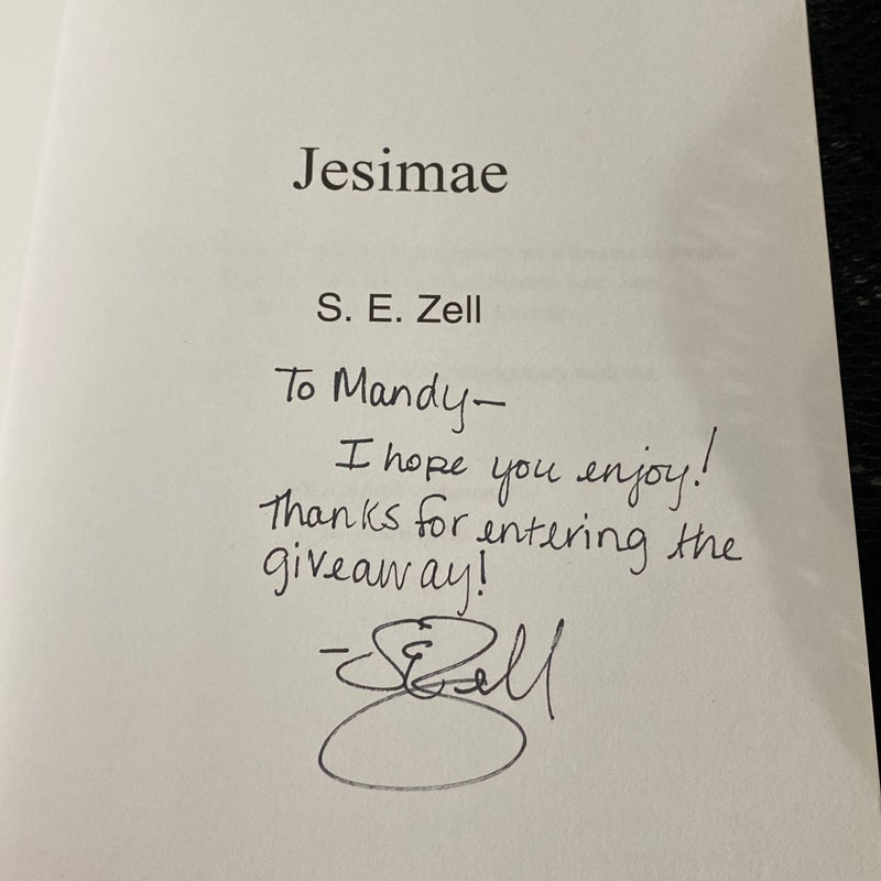  Autographed  Jesimae 