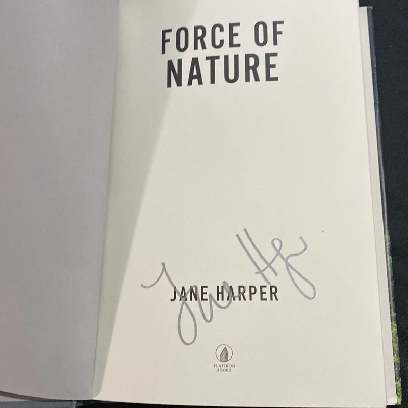 Autographed - Force of Nature