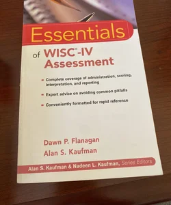 Essentials of WISC-IV Assessment