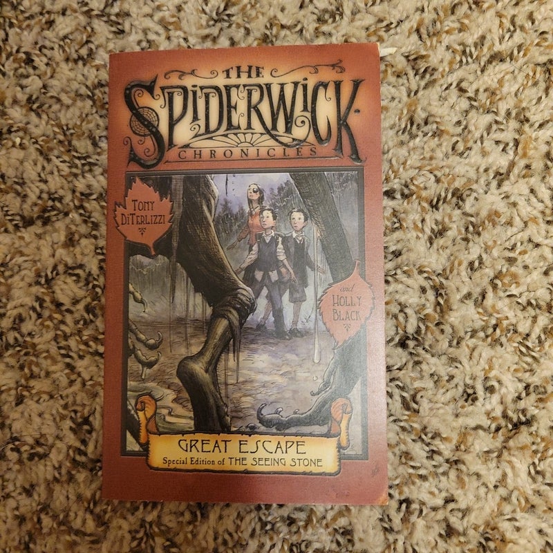 The Spiderwick Chronicles Great Escape Special Edition of The Seeing Stone