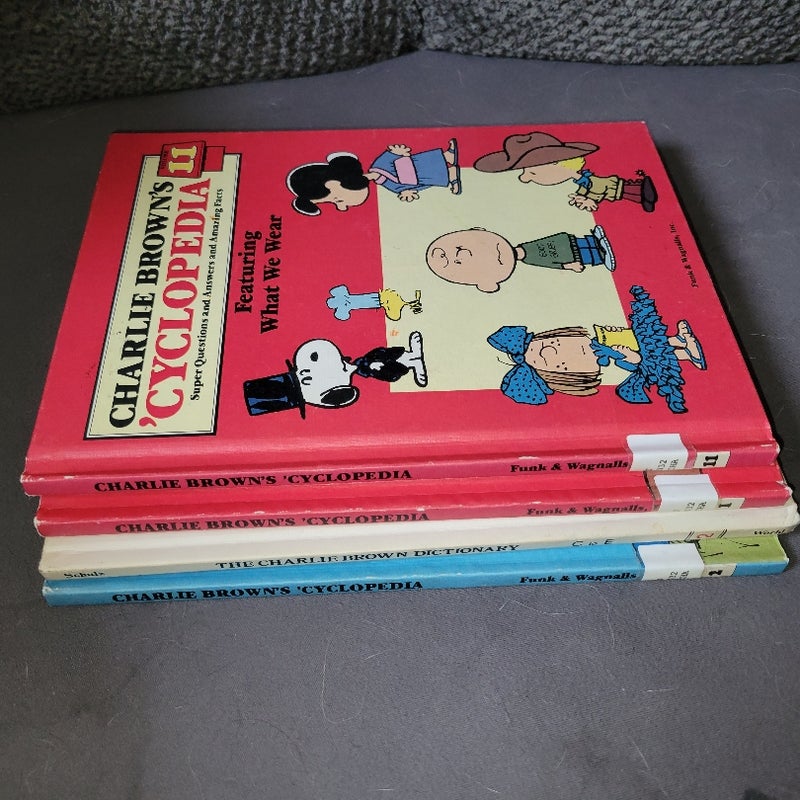 Charlie Brown Book lot