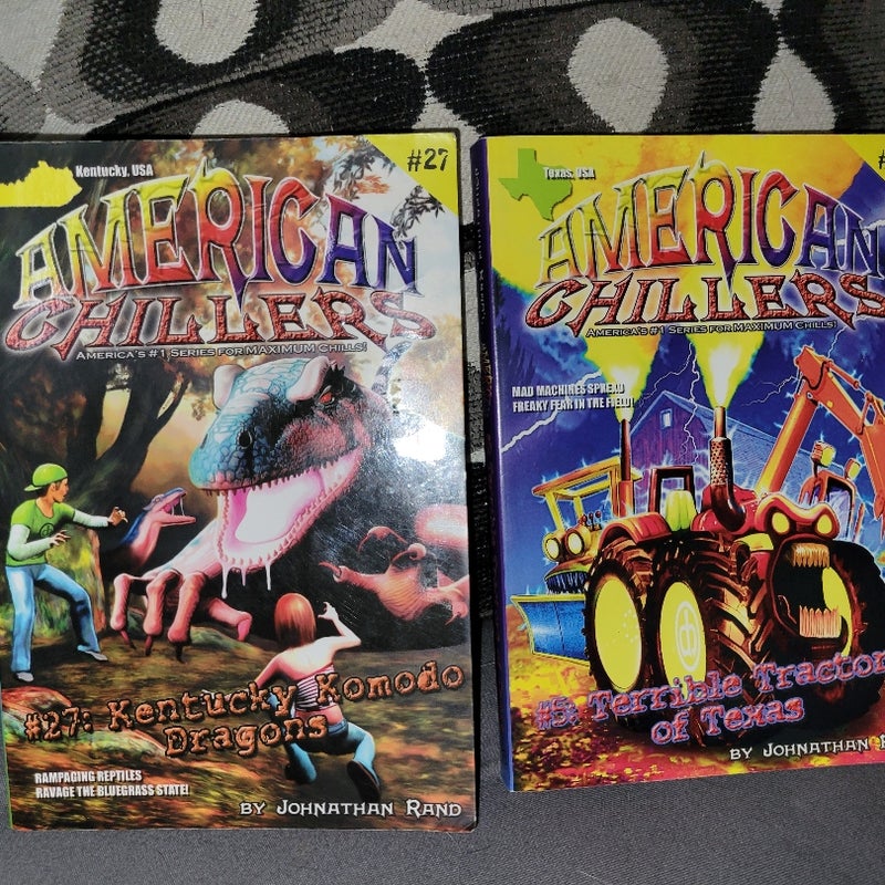 American Chillers Books 5 and 27