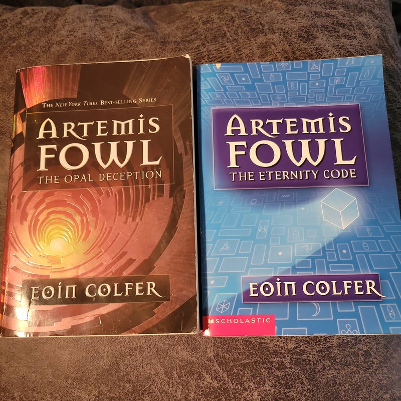 Artemis Fowl Books 