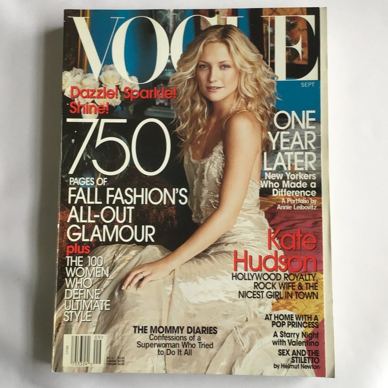 2002 September Vogue Magazine 