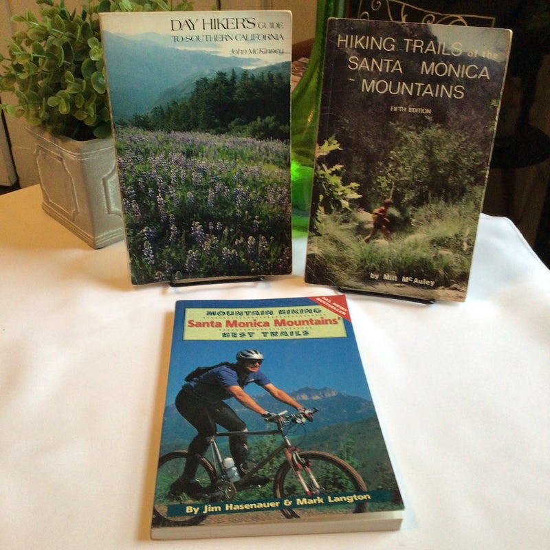 California Hiking and Biking Trails Book Bundle