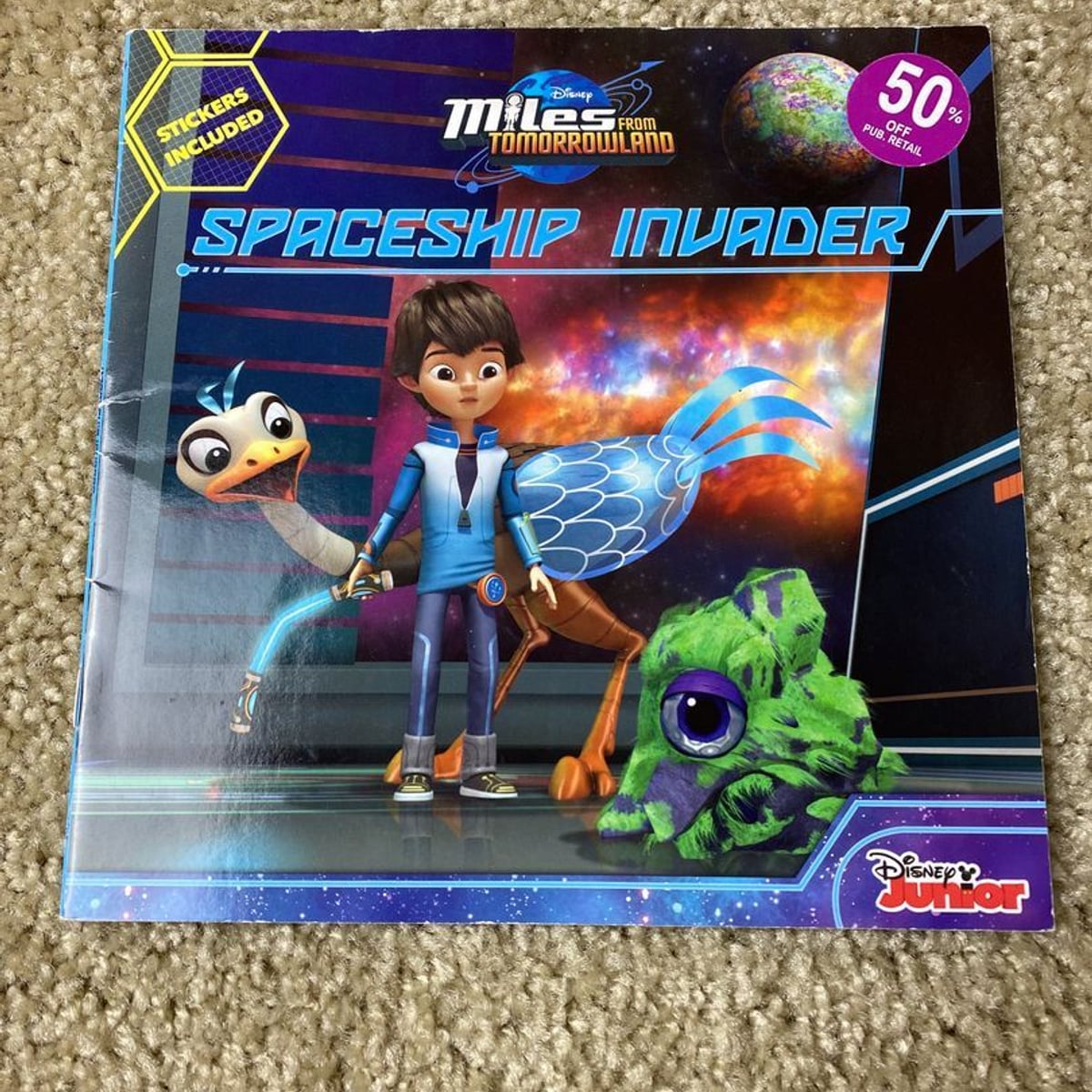 Miles from Tomorrowland Spaceship Invader by Disney Books, Paperback ...
