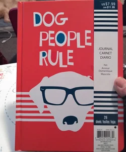 Dog People Rule journal
