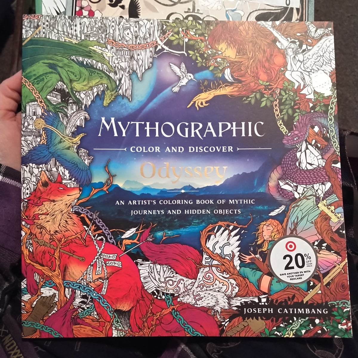 Mythographic Color and Discover: Odyssey by Joseph Catimbang, Paperback