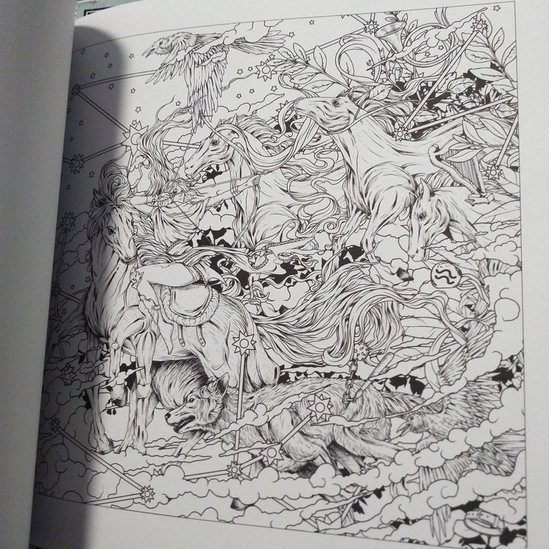 Mythographic Color and Discover: Odyssey: An Artist's Coloring Book of Mythic Journeys and Hidden Objects [Book]