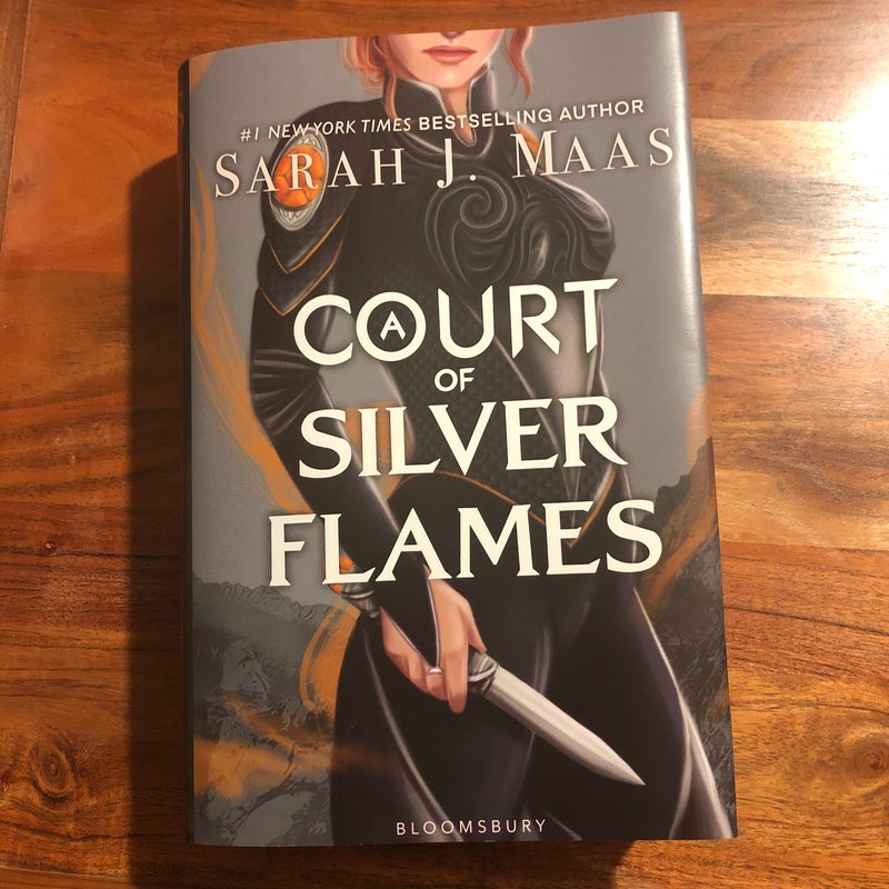 A Court of Silver Flames Hardcover **DUST JACKET ONLY** by Sarah J Maas,  Hardcover