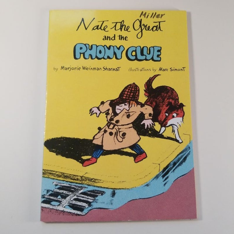 Nate the Great and the Phony Clue