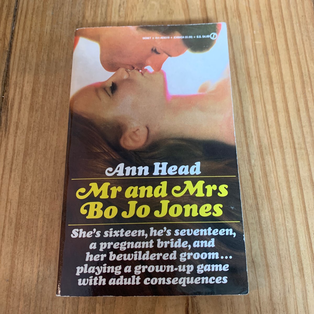 Mr. and Mrs. Bo Jo Jones by Ann Head