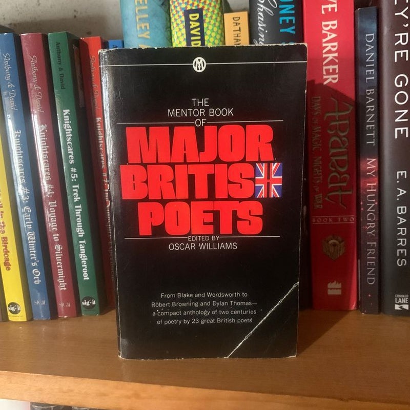 The Mentor Book of Major British Poets