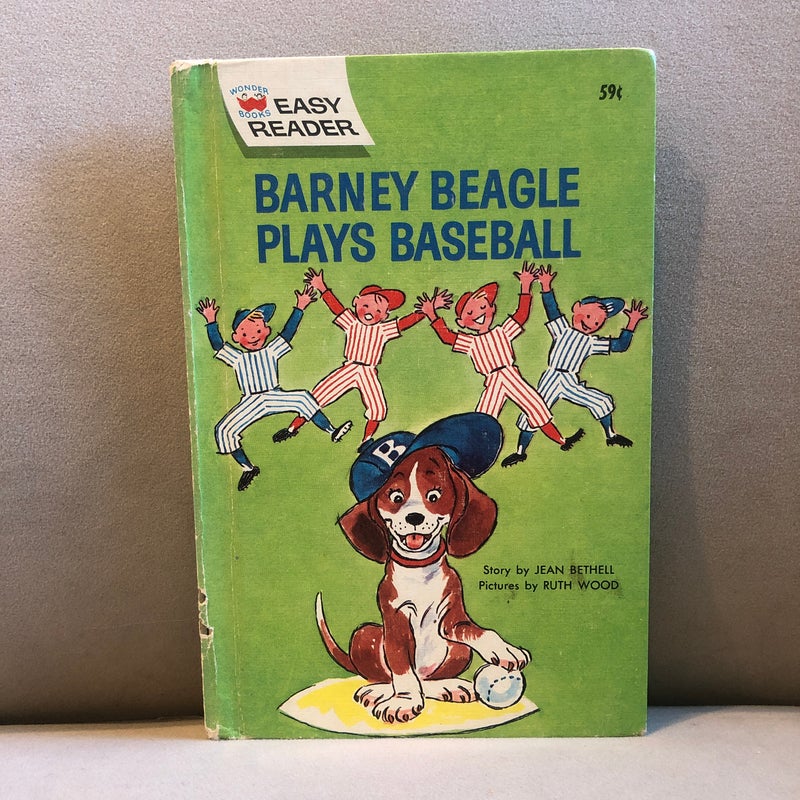 Barney Beagle Plays Baseball