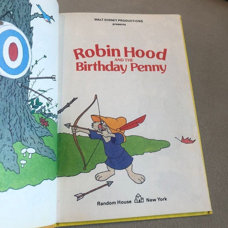 Walt Disney Productions Presents Robin Hood and the Birthday Penny