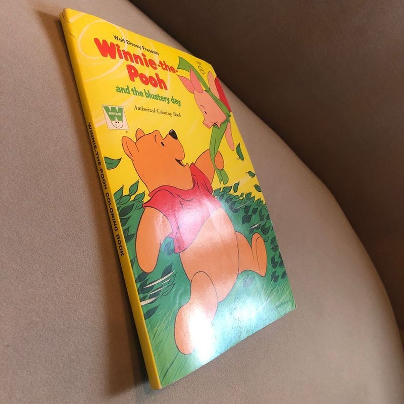 Vintage 1965 Winnie-the-Pooh Coloring Book